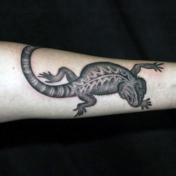 tatuaje lagarto lagartija 148