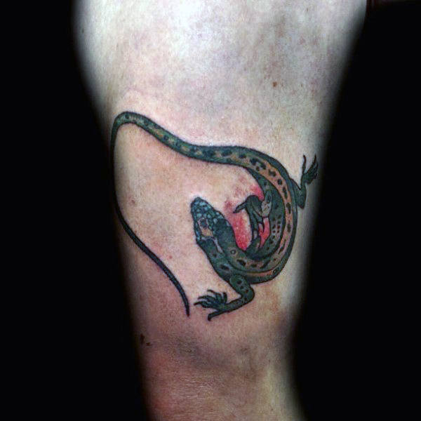 tatuaje lagarto lagartija 158