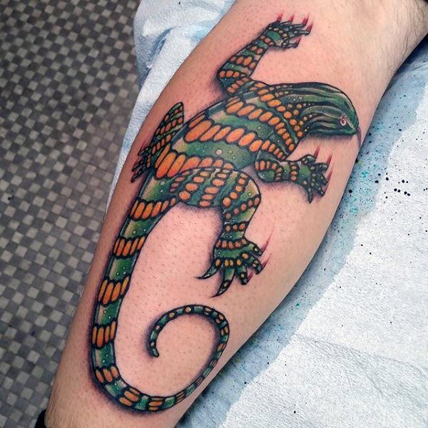 tatuaje lagarto lagartija 178