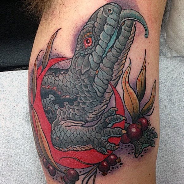 tatuaje lagarto lagartija 18