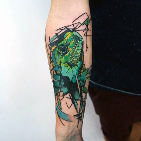 tatuaje lagarto lagartija 68