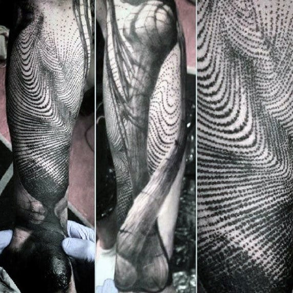 tatuaje huella dactilar 55