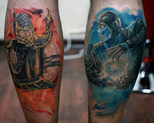 tatuaje mortal kombat 41