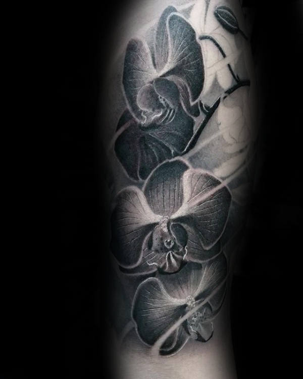 tatuaje orquideas 07