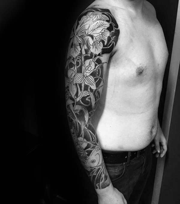 tatuaje orquideas 19