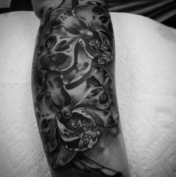tatuaje orquideas 49