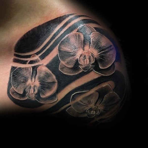 tatuaje orquideas 83