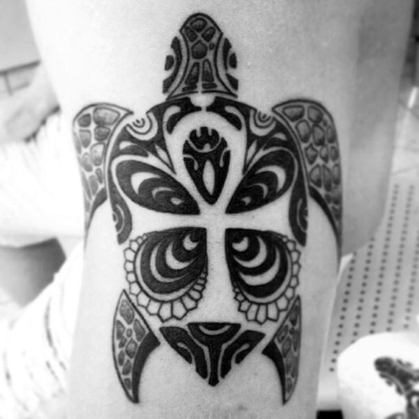 tatuaje tortuga tribal 13