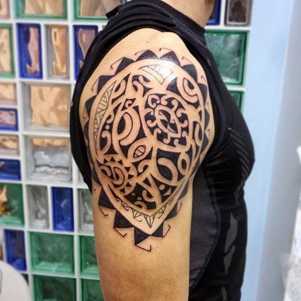 tatuaje tortuga tribal 29