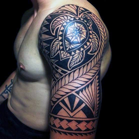 tatuaje tortuga tribal 39