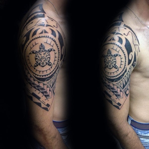 tatuaje tortuga tribal 41