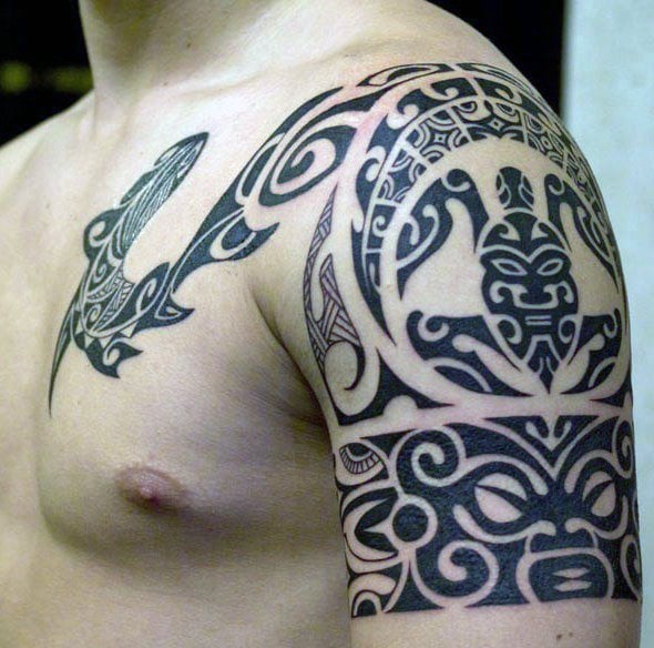 tatuaje tortuga tribal 43