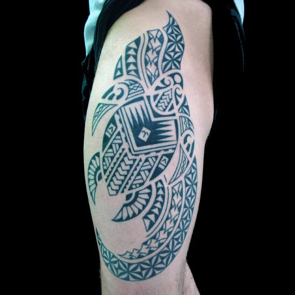 tatuaje tortuga tribal 47