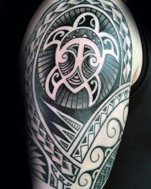 tatuaje tortuga tribal 77