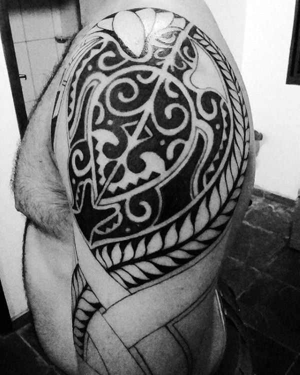 tatuaje tortuga tribal 79