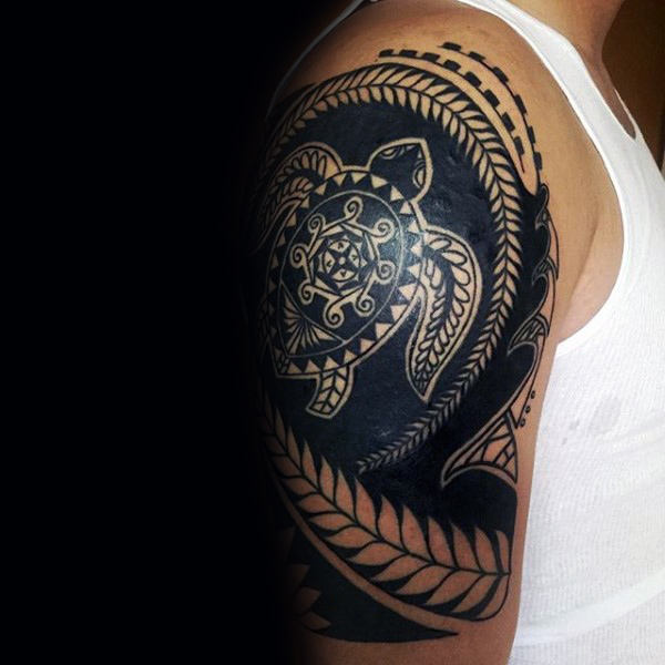 tatuaje tortuga tribal 81