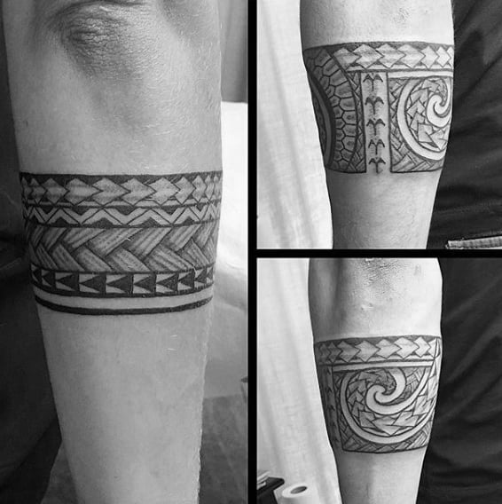tatuaje tribal en antebrazo 99