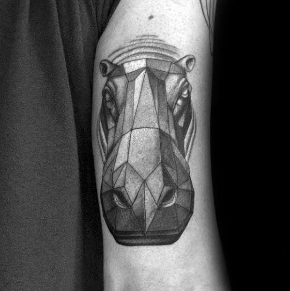 tatuaje animal geometrico 11