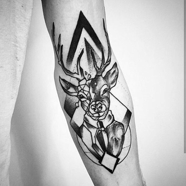 tatuaje animal geometrico 15