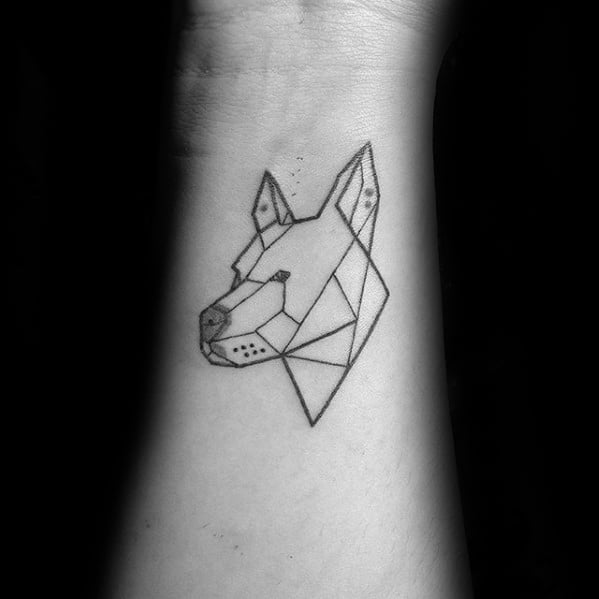 tatuaje animal geometrico 37
