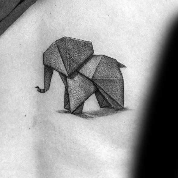 tatuaje animal geometrico 75