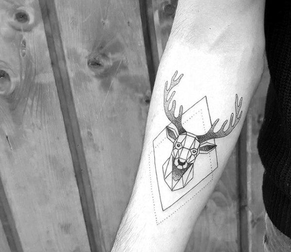 tatuaje animal geometrico 93