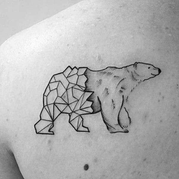 tatuaje animal geometrico 97