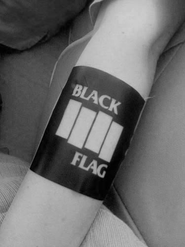 tatuaje bandera negra 49
