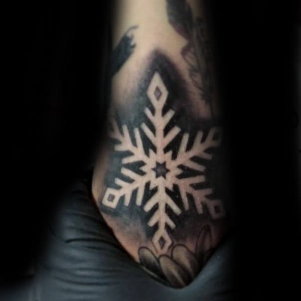tatuaje copo de nieve 125