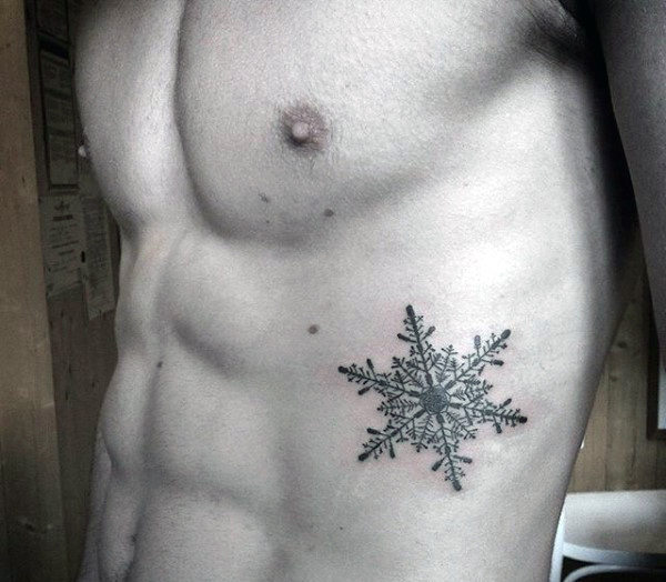 tatuaje copo de nieve 97