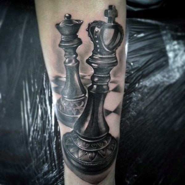 tatuaje dama ajedrez 109