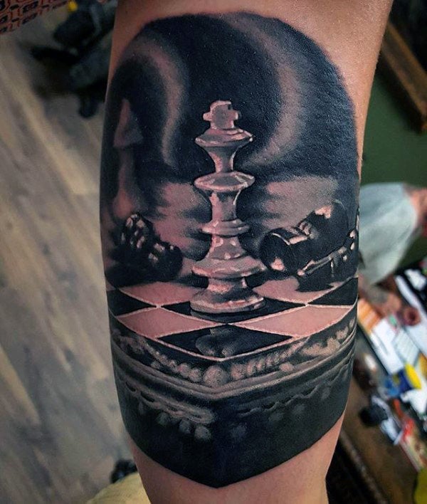 tatuaje dama ajedrez 59