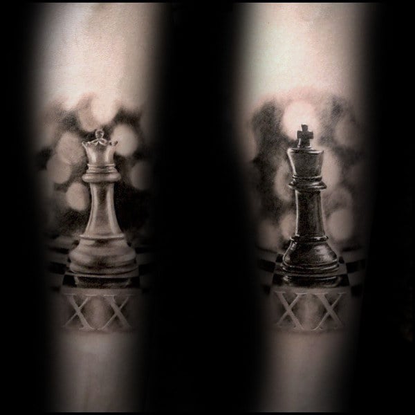 tatuaje dama ajedrez 87