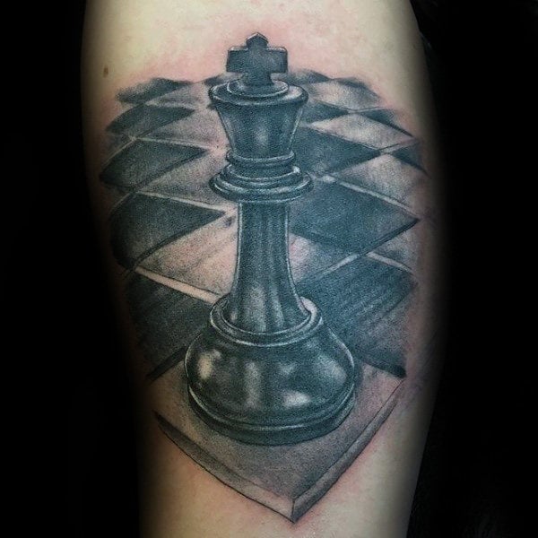 tatuaje dama ajedrez 89