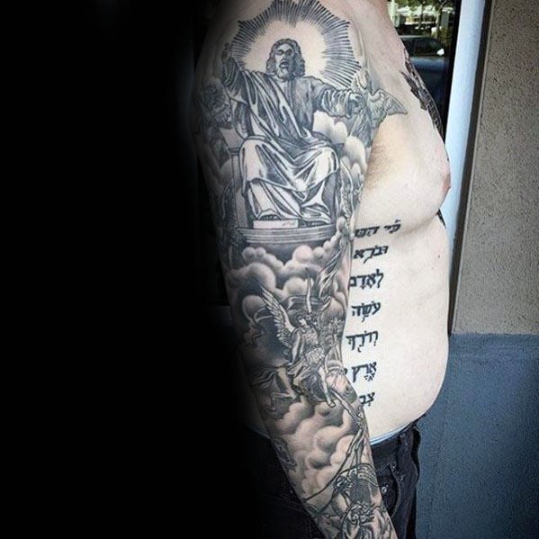 tatuaje manga de jesus 31