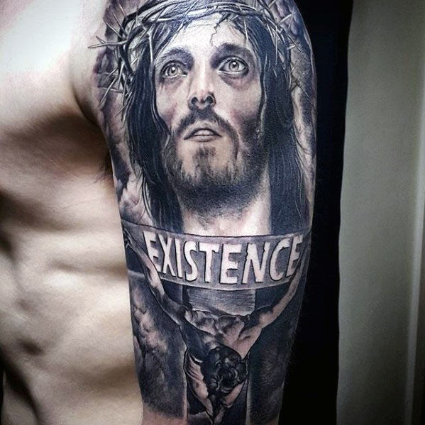 tatuaje manga de jesus 37