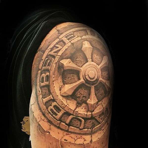 tatuaje piedra roca 03