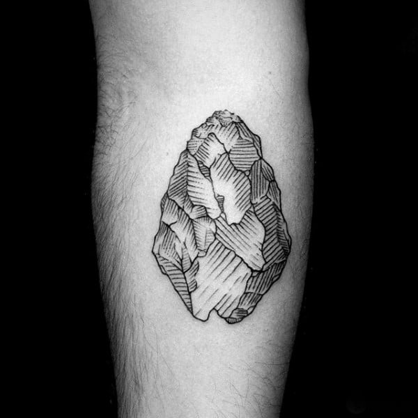tatuaje piedra roca 127