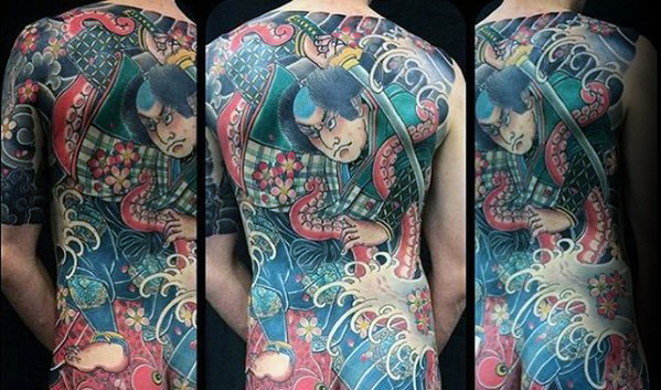 tatuaje pulpo japones 01