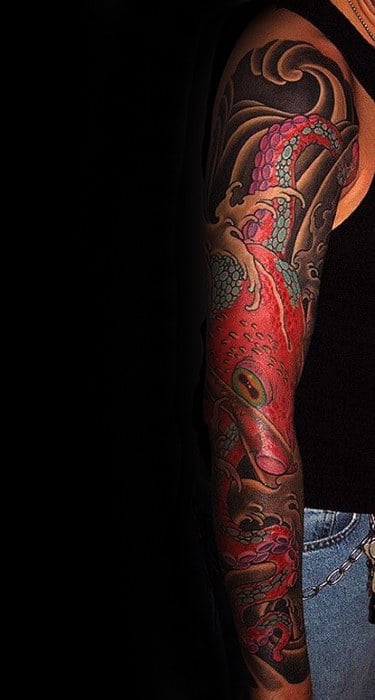 tatuaje pulpo japones 45