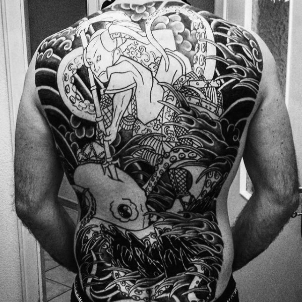 tatuaje pulpo japones 55