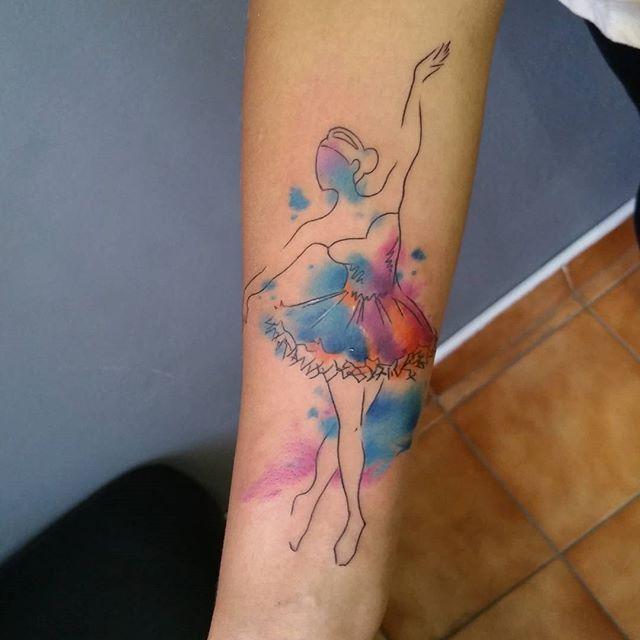 tatuaje bailarina 33