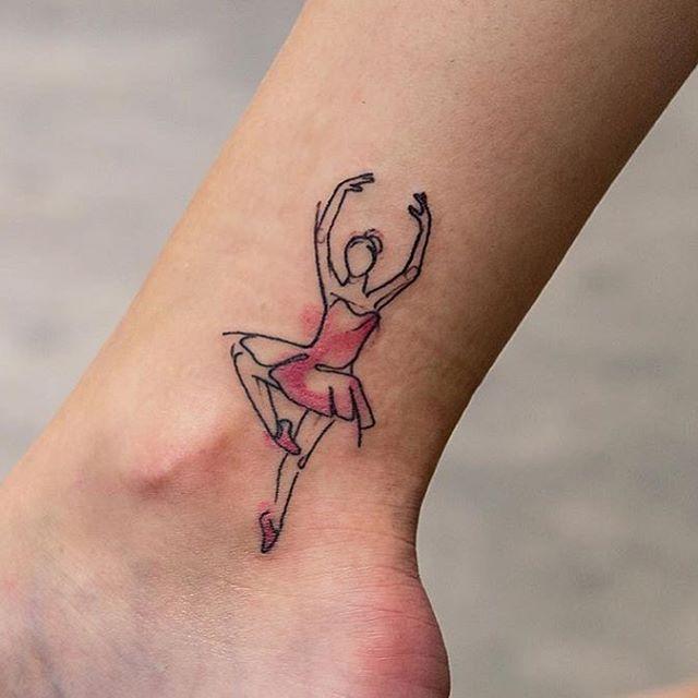 tatuaje bailarina 45