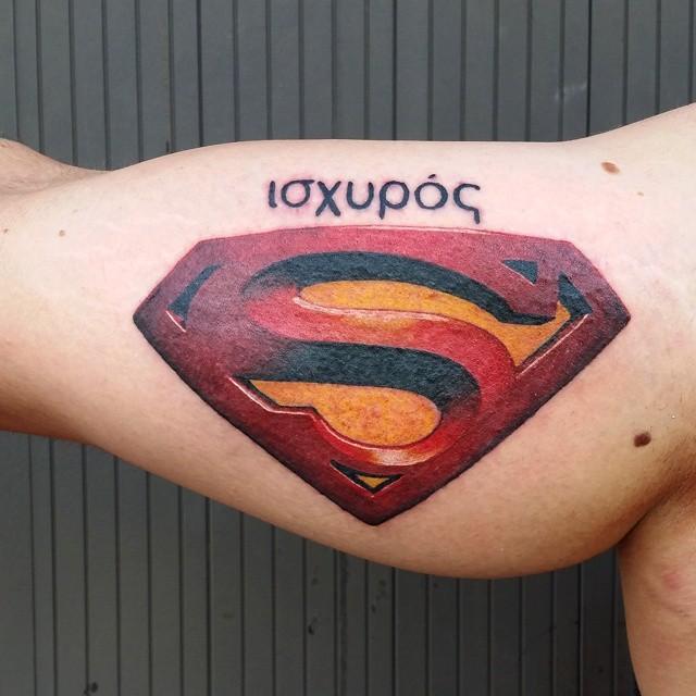 tatuaje superman 19