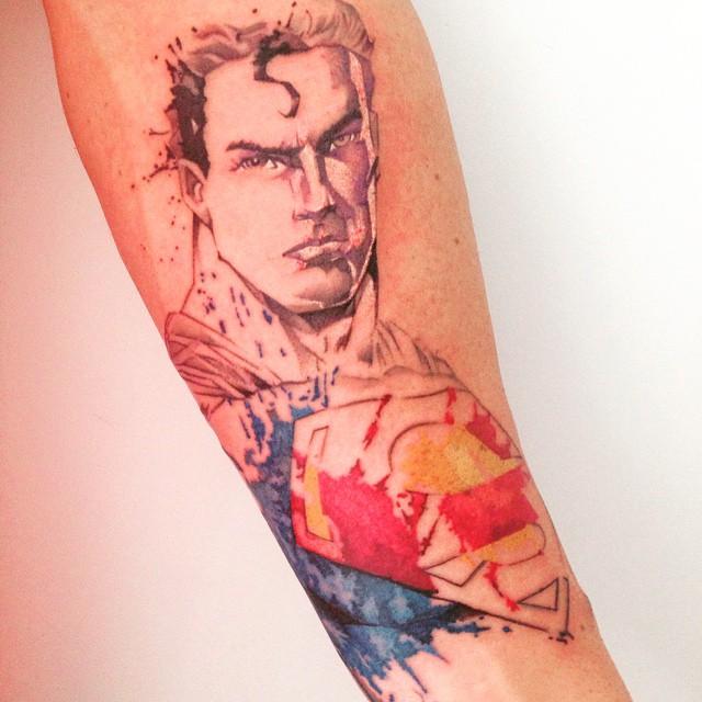 tatuaje superman 23