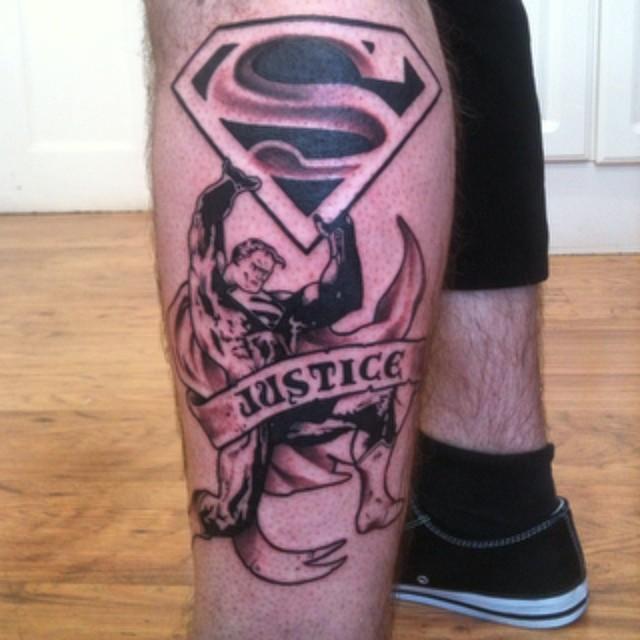 tatuaje superman 39