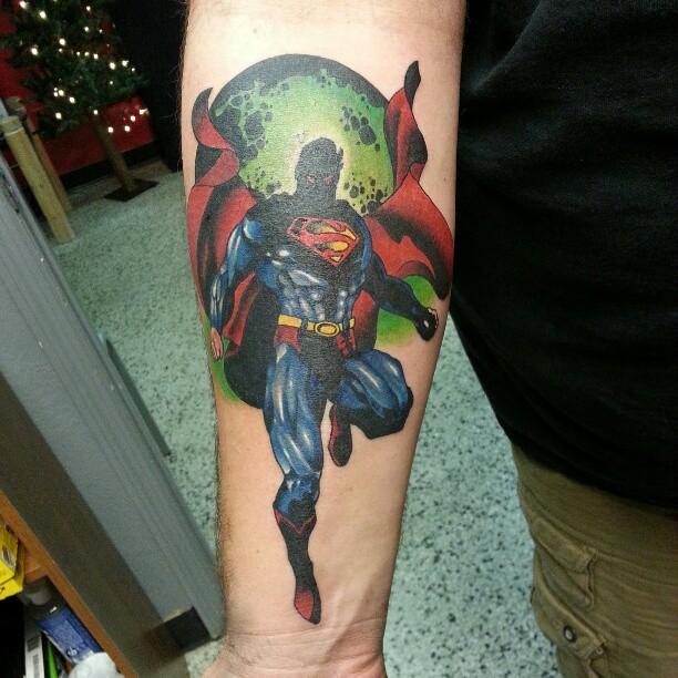 tatuaje superman 55