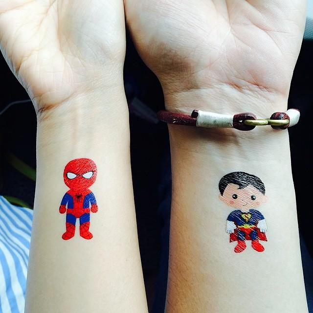 tatuaje superman 61