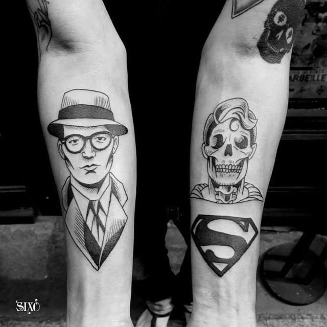 tatuaje superman 75