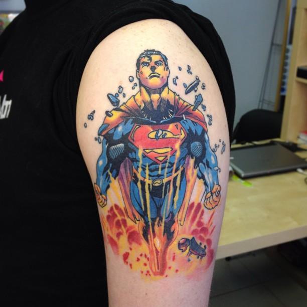 tatuaje superman 79